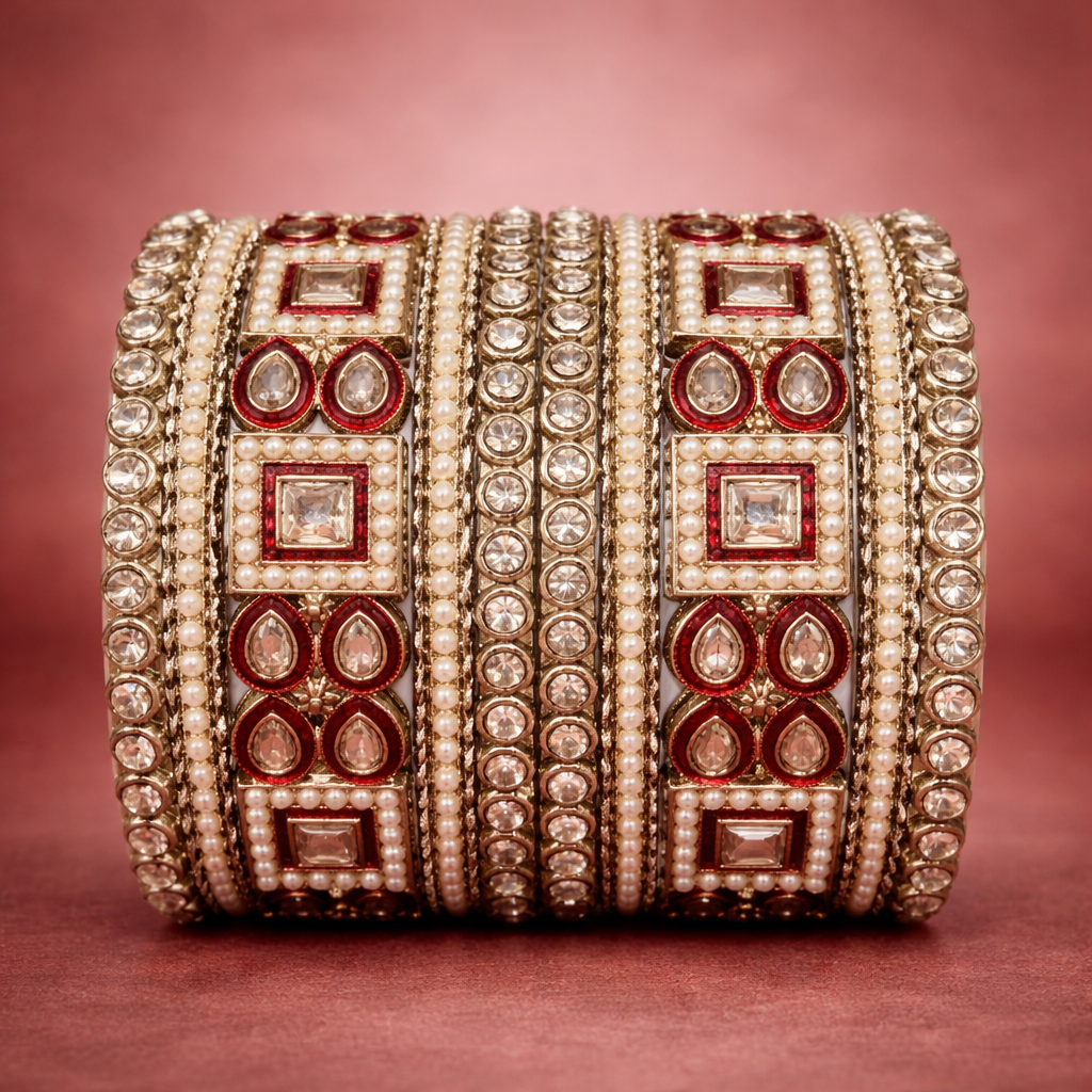Shrikaa Meena Bangles - Ornate