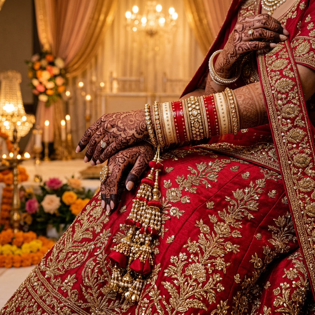 The Sacred Red & White: How to Choose the Perfect Chuda for Bride on Her Big Day