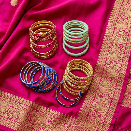 Saree & Bangle Color Guide: How to Coordinate Your Stacks Like a Stylist