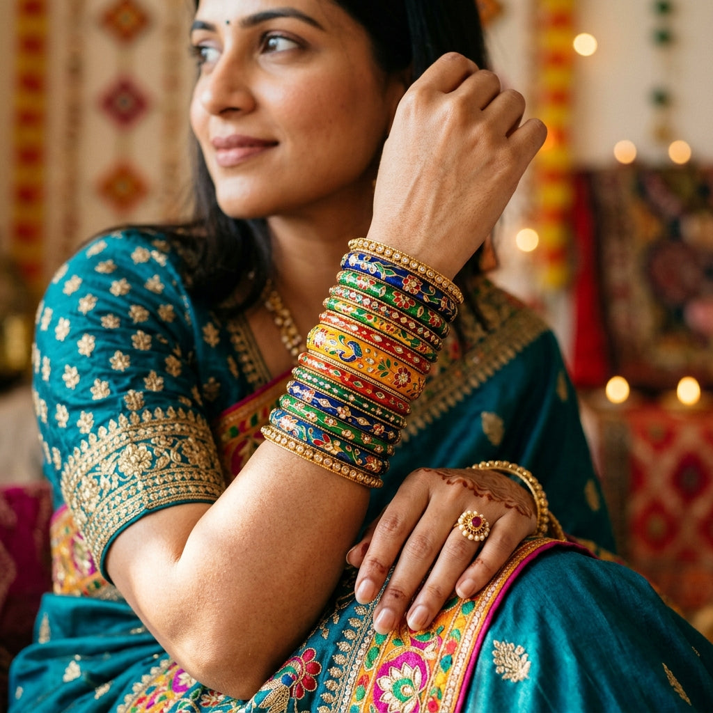 How to Style Meena Bangles for Every Occasion: A Complete Guide