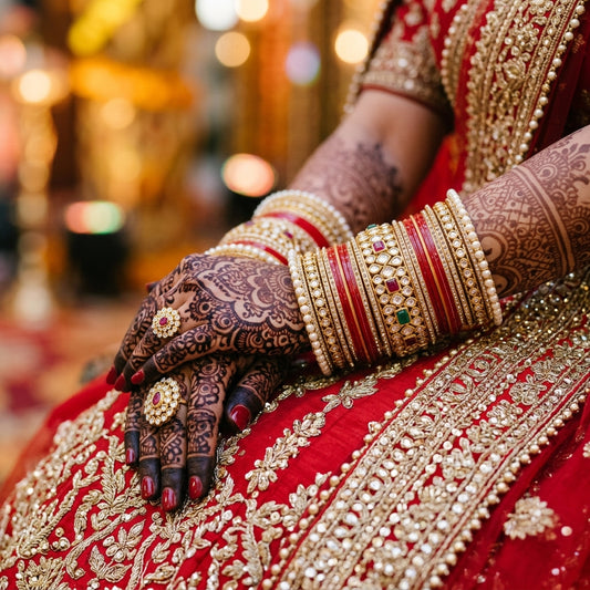 The Ultimate Guide to Styling Wedding Bangles: A Bride's Guide