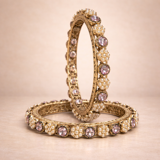 Shrikaa 2 Pcs Kada Set - Classic