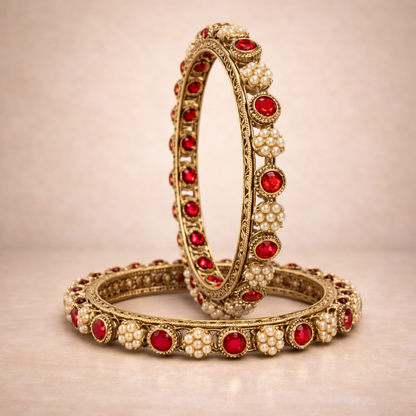 Shrikaa 2 Pcs Kada Set - Classic