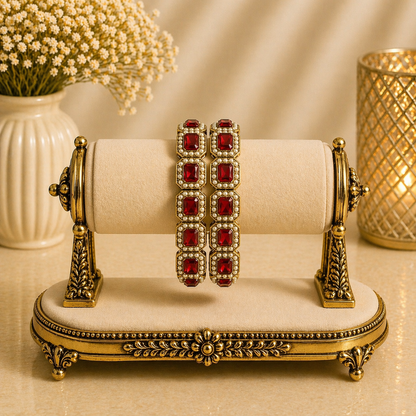 Shrikaa 2 Pcs Kada Set - Heritage