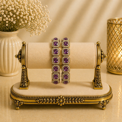 Shrikaa 2 Pcs Kada Set - Heritage
