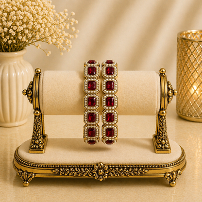 Shrikaa 2 Pcs Kada Set - Heritage