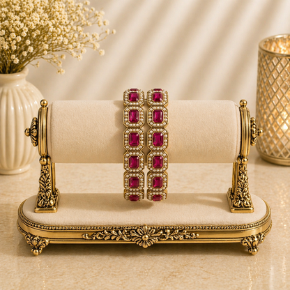 Shrikaa 2 Pcs Kada Set - Heritage