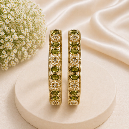 Shrikaa 2 Pcs Kada Set - Elegant
