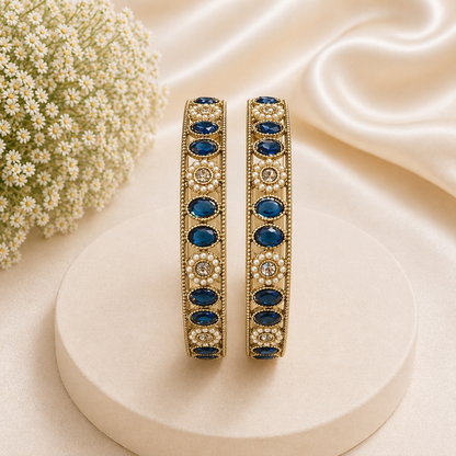 Shrikaa 2 Pcs Kada Set - Elegant