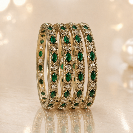 Shrikaa 4 Pcs Kada Set - Heritage