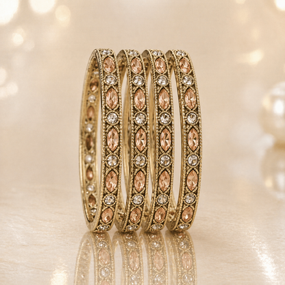 Shrikaa 4 Pcs Kada Set - Heritage
