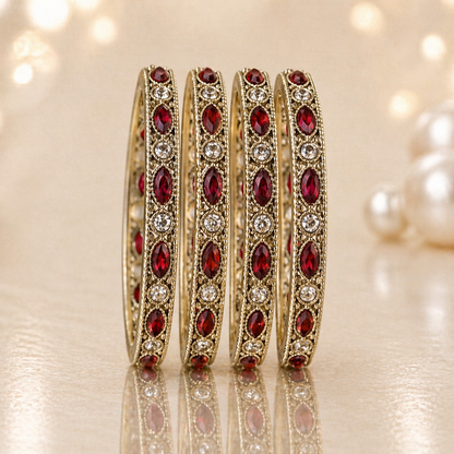 Shrikaa 4 Pcs Kada Set - Heritage
