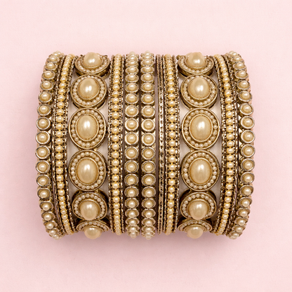 Shrikaa Multicolor Stone Bangles - Mixed