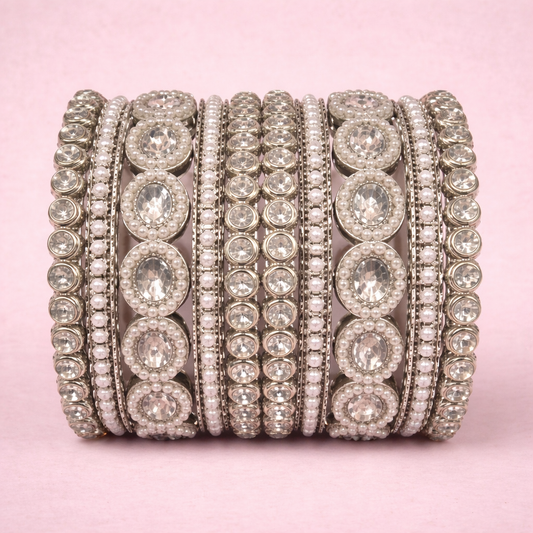 Shrikaa Designer Stone Bangles – Traditional Party Wear
