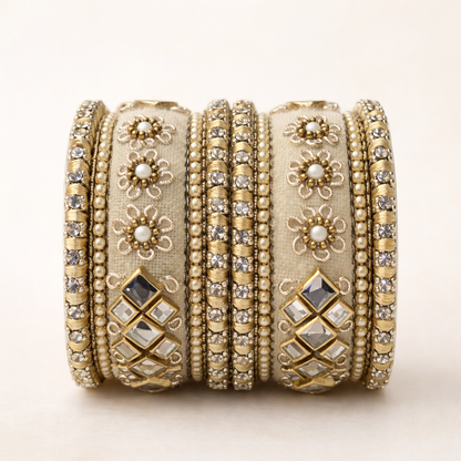 Shrikaa Velvet Bangles SVB-1008 - LCT