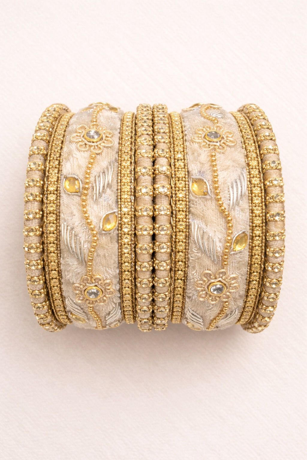 Shrikaa Velvet Bangles SVB-1011 - LCT