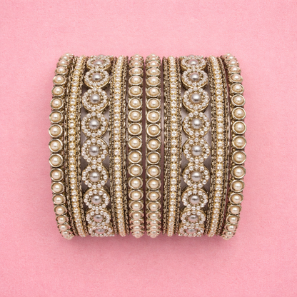 Shrikaa Multicolor Stone Bangles - Classic