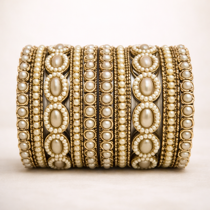 Shrikaa Maroon Lct Traditional Party Wear Bangles