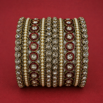 Shrikaa Meena Bangles - Royal