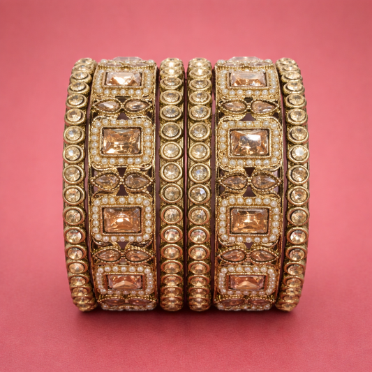 Shrikaa Mh Shadow Traditional Party Wear Bangles