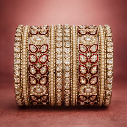 Shrikaa Meena Bangles - Antique