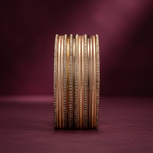 Shrikaa Blush Edit – Pink & Rose Gold Fusion Stack