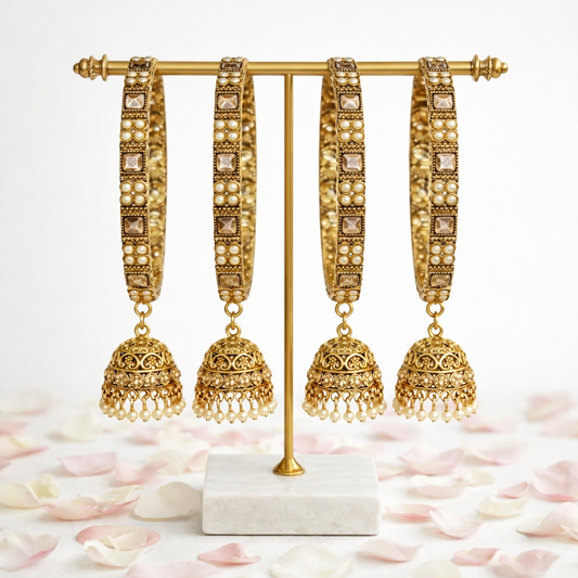Shrikaa Jhumki Bangles