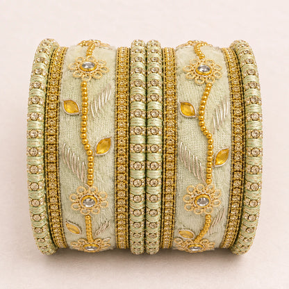 Shrikaa Velvet Bangles - Deluxe