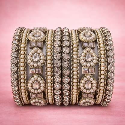 Shrikaa Mh Shadow Traditional Party Wear Bangles